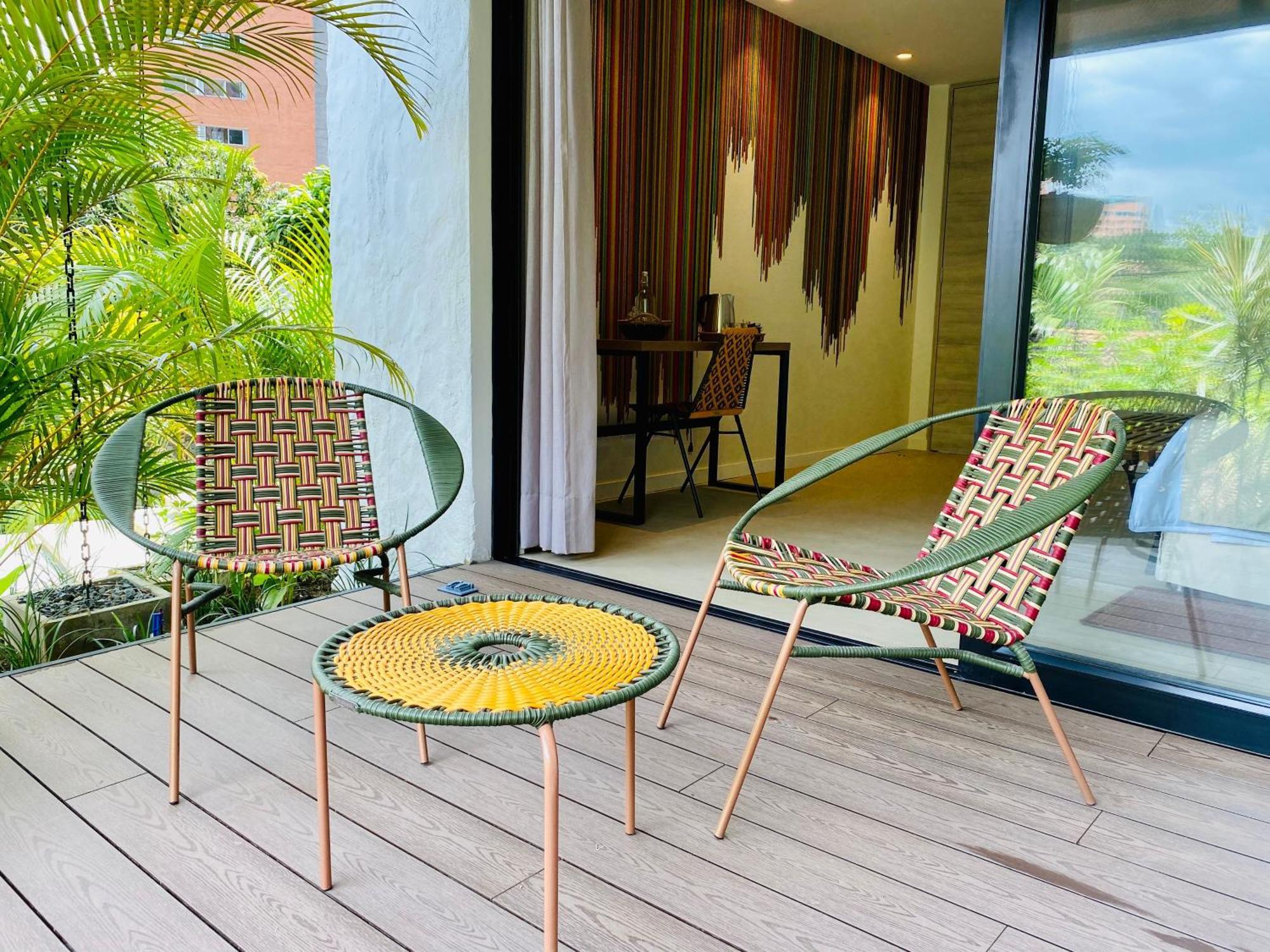 Patio Del Mundo Hotel Medellín Cameră foto